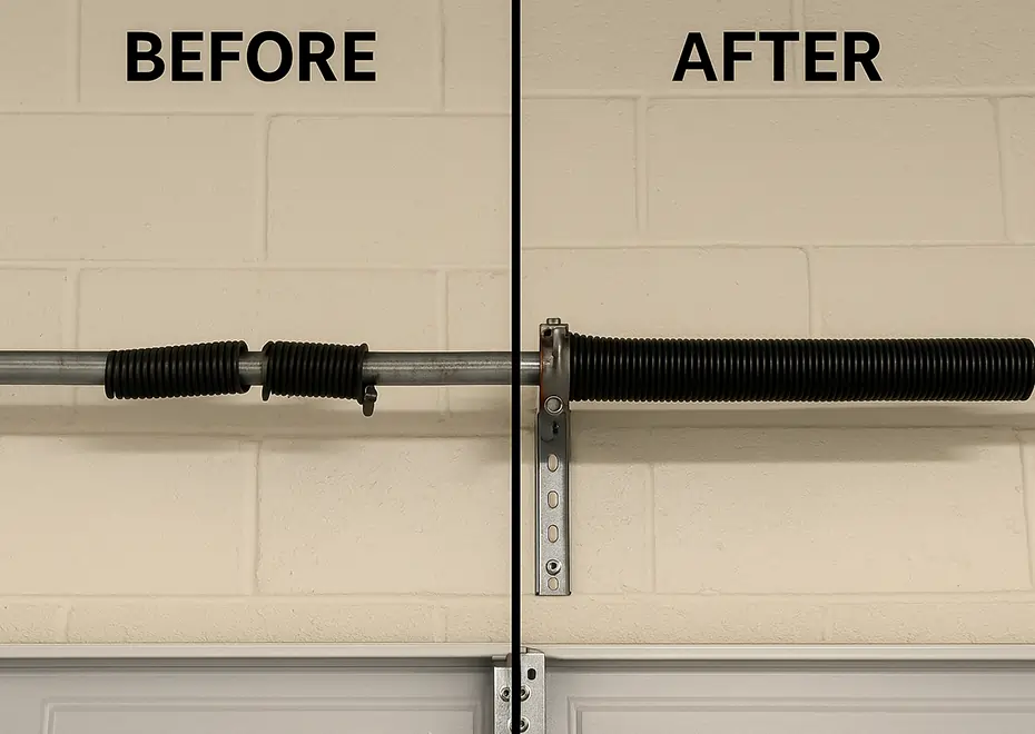 Garage Door Spring Repair in Plano